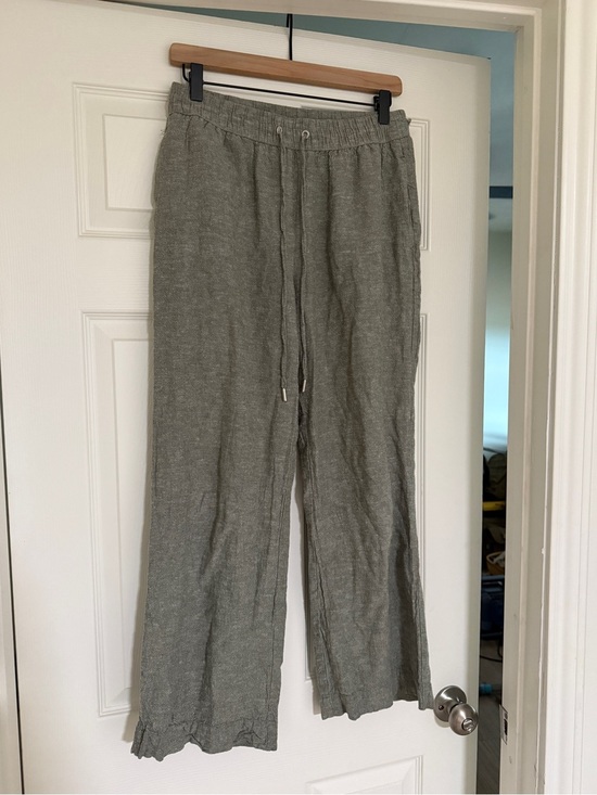 Pants - Light Sage Linen Blend Pants size Small